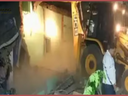 Jharkhand Breaking News! Bulldozers run after riots in Jamshedpur, more than 40 encroached plots freed, 3 houses demolished