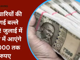 कर्मचारियों की हो गई बल्ले बल्ले! दरअसल एक बार फिर से उनके महंगाई भत्ते में वृद्धि की गई,जुलाई में खाते में आएंगे 47000 तक रुपए