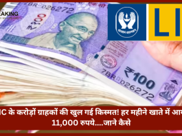 LIC के करोड़ों ग्राहकों की खुल गई किस्मत! हर महीने खाते में आयेंगे 11,000 रुपये....जाने कैसे