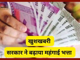 DA increased : सरकार ने इन कर्मचारियों की दिया बड़ा तोहफा! महंगाई भत्ते में इतनी हुई बढ़ोतरी