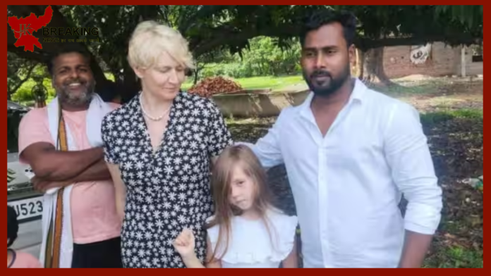 Love Story: A woman bound in love came to India from Poland, brought a child along with her… Another case like Seema Haider