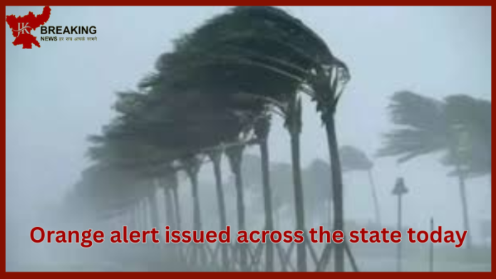 Jharkhand Weather Update: Orange alert in the entire state today, heavy rains with strong storms will occur in these districts including Ranchi