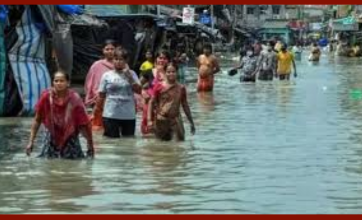 Jharkhand Weather Today: It rained a lot in Jharkhand, roads became ponds, this city was completely flooded